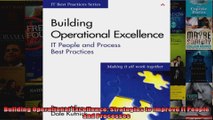 Building Operational Excellence Strategies to Improve It People and Processes