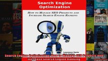 Search Engine Optimization How to Manage SEO Projects and Increase Search Engine Ranking