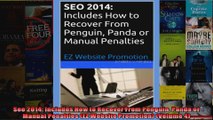 Seo 2014 Includes How to Recover From Penguin Panda or Manual Penalties EZ Website