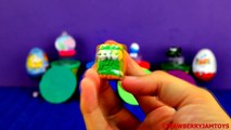 Play Doh The Simpsons Kinder Surprise Peppa Pig Phineas and Ferb Cars 2 Surprise Eggs Easter Eggs