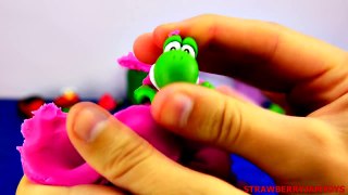 Play Doh Thomas and Friends Kinder Surprise Sesame Street Cookie Monster Elmo StrawberryJamToys