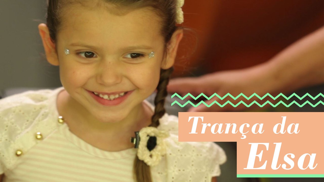 COMO FAZER UMA TRANÇA IGUAL À DA ELSA DE FROZEN