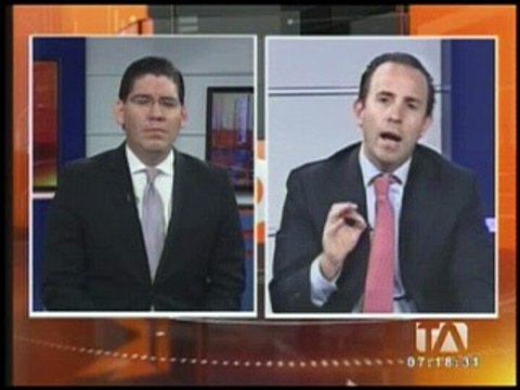 Entrevista a Patricio Alarcón, presidente de la Cámara de Comercio de Quito