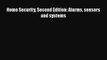 Download Home Security Second Edition: Alarms sensors and systems PDF Free