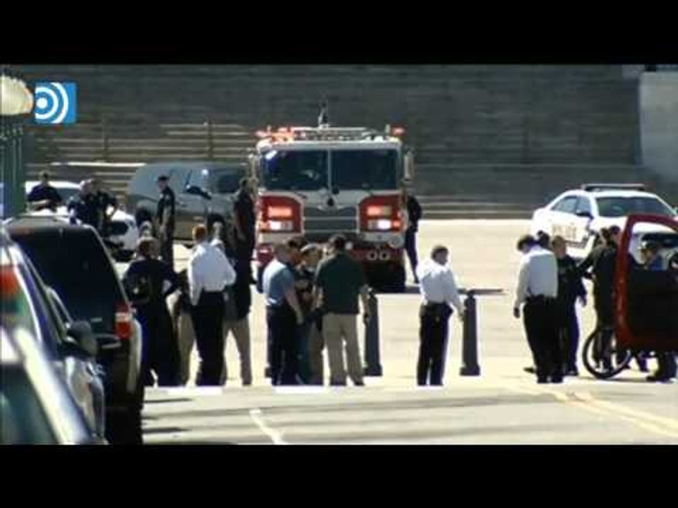 Detienen a un hombre tras disparar a un policía en el Capitolio de EEUU