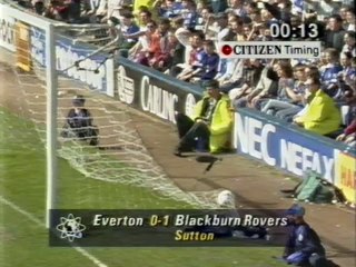 Everton v Blackburn R 1994-95