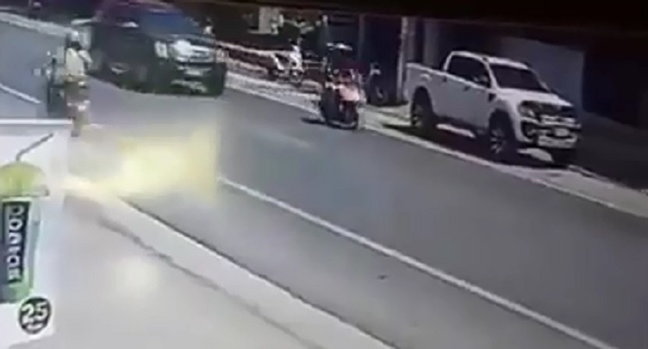 Ce conducteur de 4x4 a des réflexes impressionnants