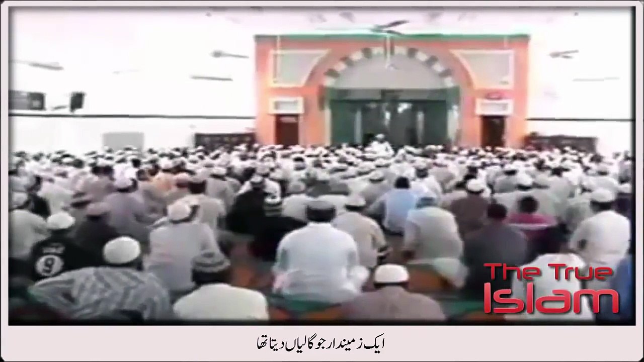 What happened with a zamindar who used to abuse frequently by Maulana Tariq Jameel