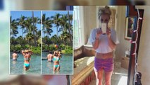 Britney Spears luce biquini en Hawái