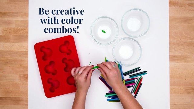 Mickey Crayons _ Disney DIY