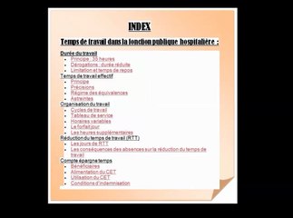 droit du travail dans la fonction publique hospitaliere