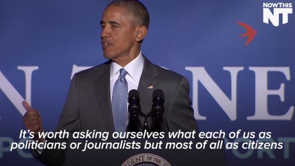 President Obama Says The 2016 Election Is A Carnival