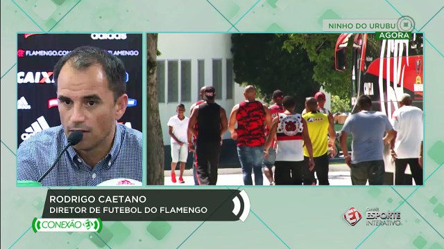 Rodrigo Caetano deu explicações sobre a invasão de torcedores no Ninho do Urubu