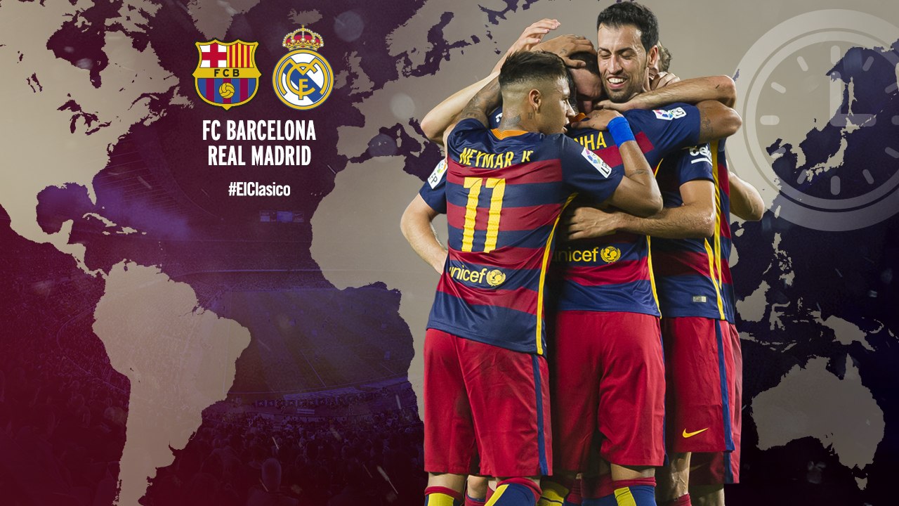 When and where to watch FC Barcelona v Real Madrid in La Liga (2015/16)