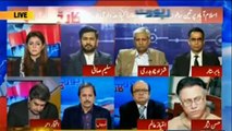 Saleem Safi and Hassan Nisar harshly criticizing the Government over mishandling of Islamabad protesters