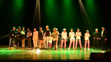 Final de la soiree de gala pour l'association LE GRAIN