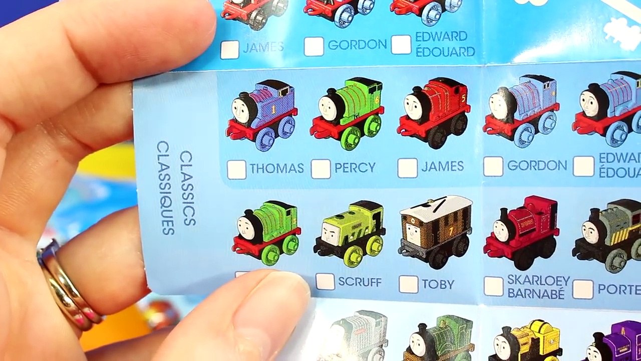 Thomas & Friends Mini Blind Bag Surprise Toy Trains Percy Henry Emily Gordon Toby Diesel 10 Train