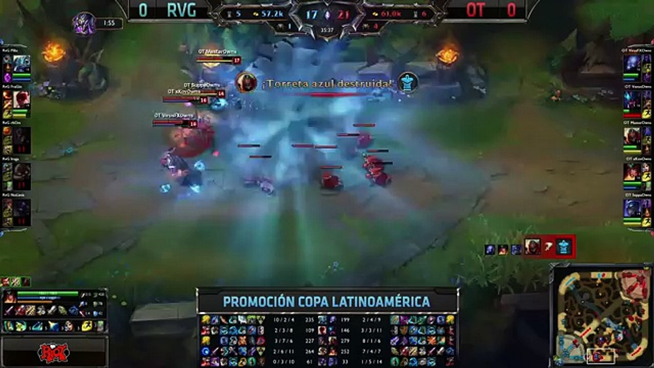 Revenge vs Owns Time - PromocionRelegacion LAN 522