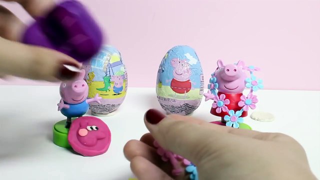 Surprise Eggs Peppa Pig Huevos Sorpresa Peppa Pig Toy Videos Juguetes Peppa