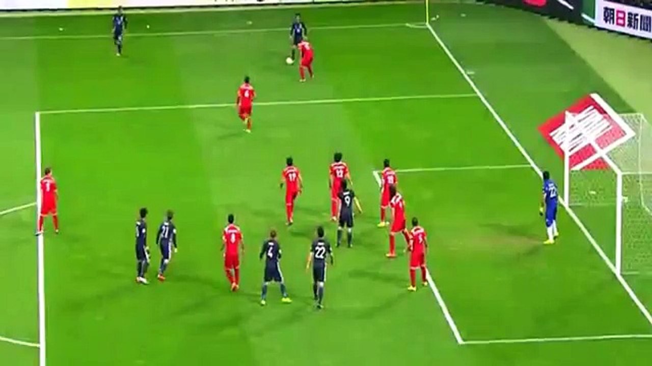 Hamdi Faisal Al Massri Own Goal Japan 1 - 0 Syria (Asia World Cup Qualification) 2016