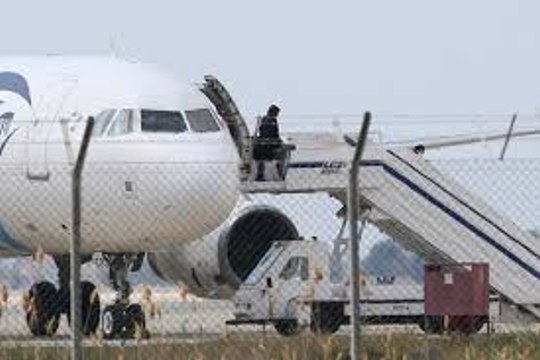 EgyptAir Plane Hijacked Lands In Cyprus 2016