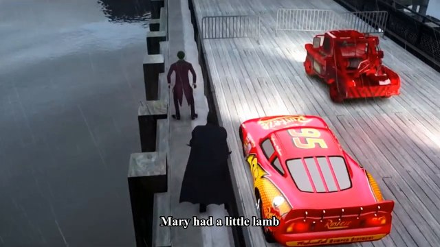 Spiderman Car For Kids - Mary had a Little Lamb - Pixar Custom Lightning McQueen