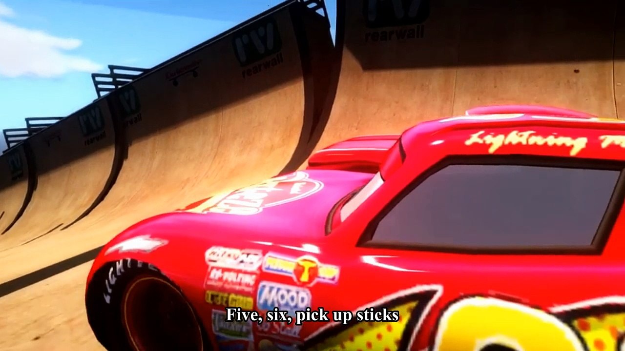 Cars Spiderman Nursery ♪ One Two Buckle My Shoe ♪ Disney Ramone for Batman Joker and Robin