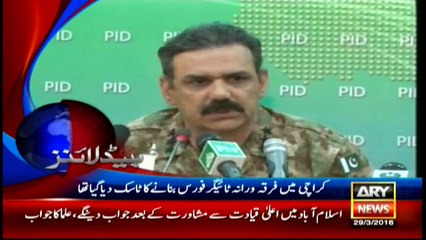 Headlines 2200 - 29th March 2016