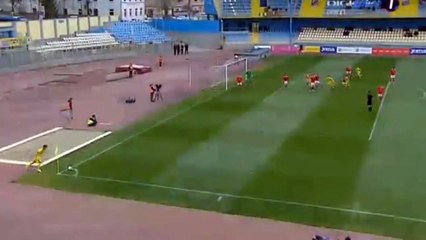 Robert Hodorogea Goal ~ Romania U21 1-0 Wales U21