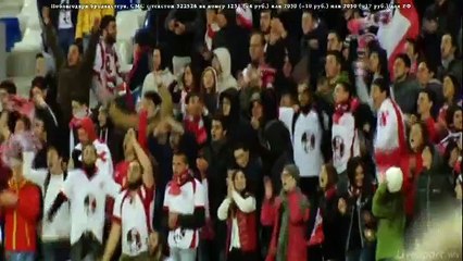 Nikoloz Gelashvili  Goal - Georgia 1 - 1 Kazakhstan 29.03.2016