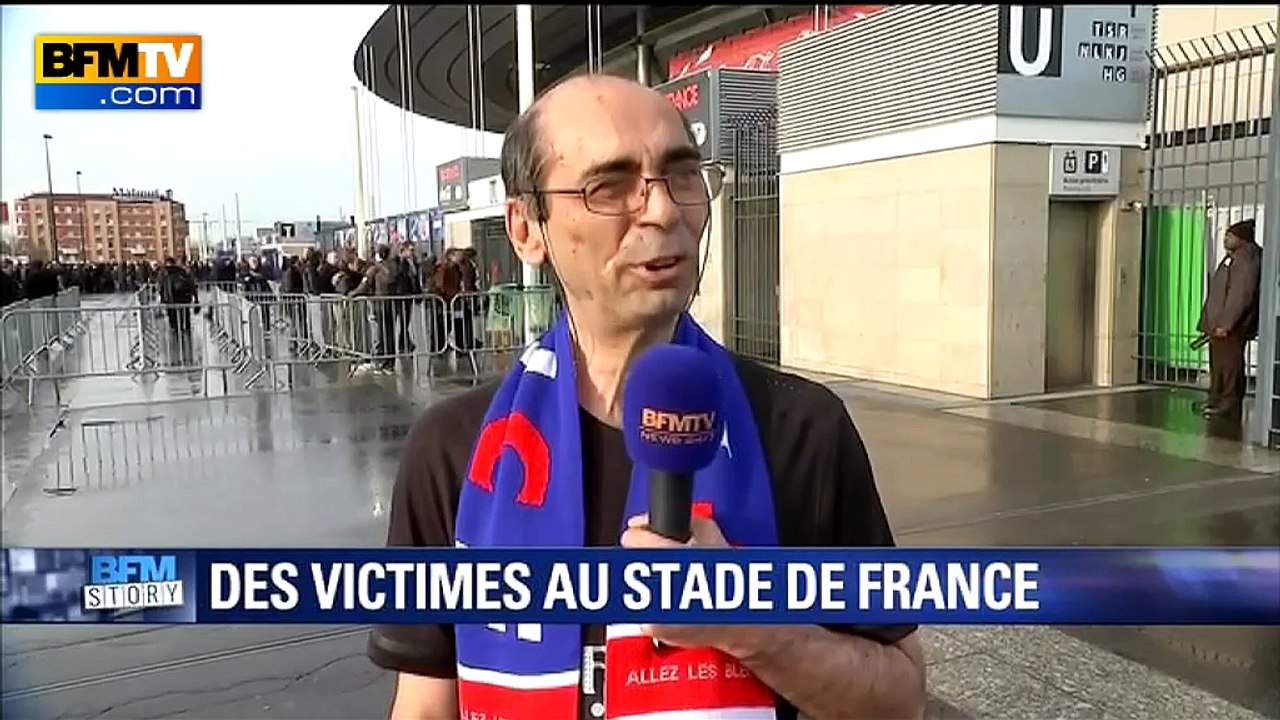 Un rescapé du Stade de France: "En premier, je suis revenu sur les lieux de l'attentat"