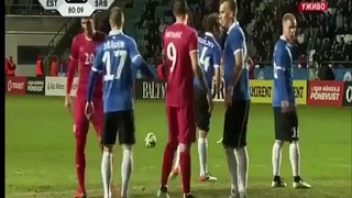 Aleksandar Kolarov Goal - Estonia 0 - 1 Serbia 29-03-2016