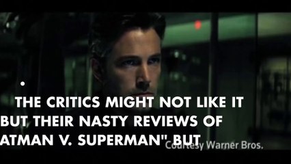 'Batman v. Superman' sets records despite reviews