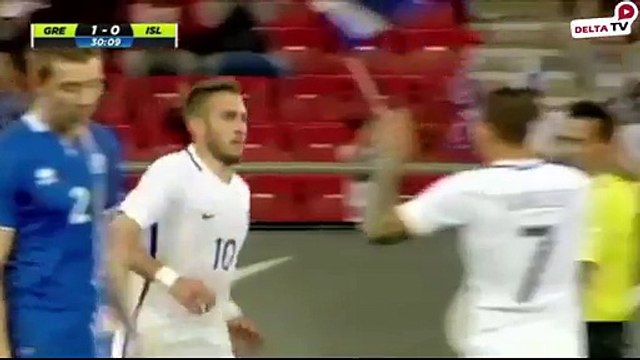 Konstantinos Fortounis 2nd Goal HD - Greece 2-0 Iceland - 29.03.2016