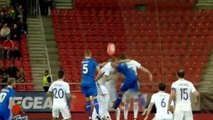 Arnor Traustason Goal Greece 2-1 Iceland (Friendly) 2016