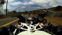 Ducati 1299 Panigale vs BMW S1000RR on Encinal Canyon