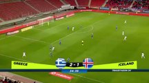 Traustason GOAL - Greece 2-1 Iceland - 29.03.2016 - HD