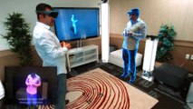 Nouvelle invention de Microsoft qui permet de se téléporter virtuellement grâce à l'holoportation...