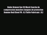 Under Armour Evo CG Mock Couche de compression manches longues de protection Homme Red/Steel