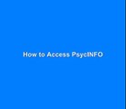 How to Access PsycINFO at UC San Diego (UCSD)