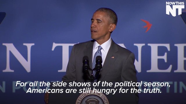 President Obama Talks Investigative Journalism And The Oscars