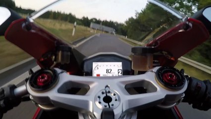 Ducati 1299 Panigale Top-Speed Onboard 300+ HD