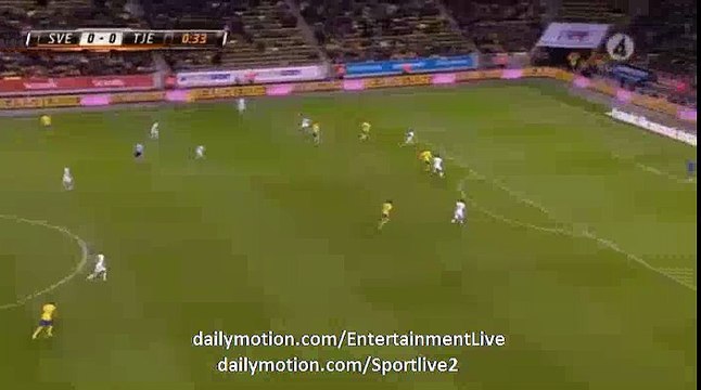 Zlatan Ibrahimović Super SKILLS & PASS - Sweden 0-0 Czech