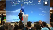 Hollande'ın da izleyeceği Fransa-Rusya maçı için güvenlik önlemleri en üst seviyede