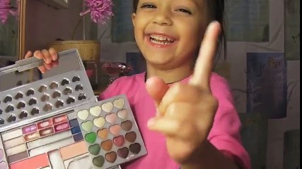 6 Year Old Makeup Pro _Make up Look_ bellas new makeup look