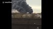 Around 800 tonnes of metal and plastic on fire at Birmingham recycling plant