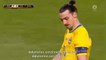 Zlatan Ibrahimović Gets Angry With Referee - Sweden 0-0 Czech Republic