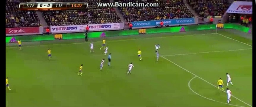 Half Time Goals - Sweden 1-1 Czech Republic 29-03-2016