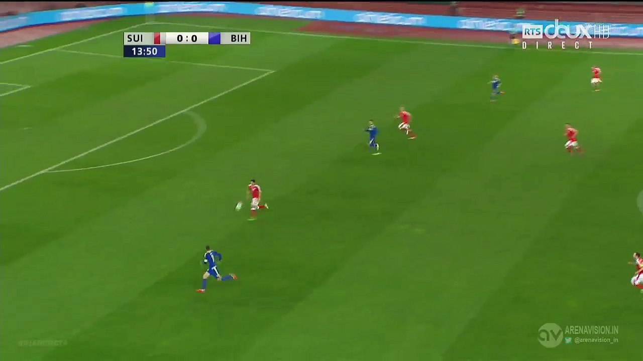0-1 Edin Dzeko Goal HD - Switzerland 0-1 Bosnia and Herzegovina 29.03.2016