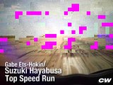 Suzuki Hayabusa Top Speed Run
